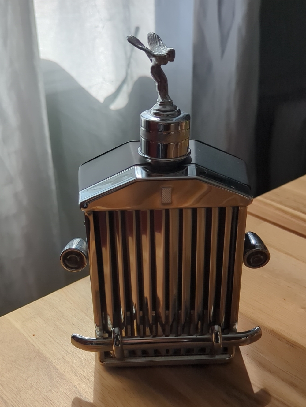 Rolls Royce Hood Ornament Musical Decanter
